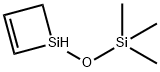 Silacyclobut-2-ene, 1-[(trimethylsilyl)oxy]- Struktur