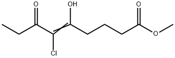 5-Nonenoic acid, 6-chloro-5-hydroxy-7-oxo-, methyl ester