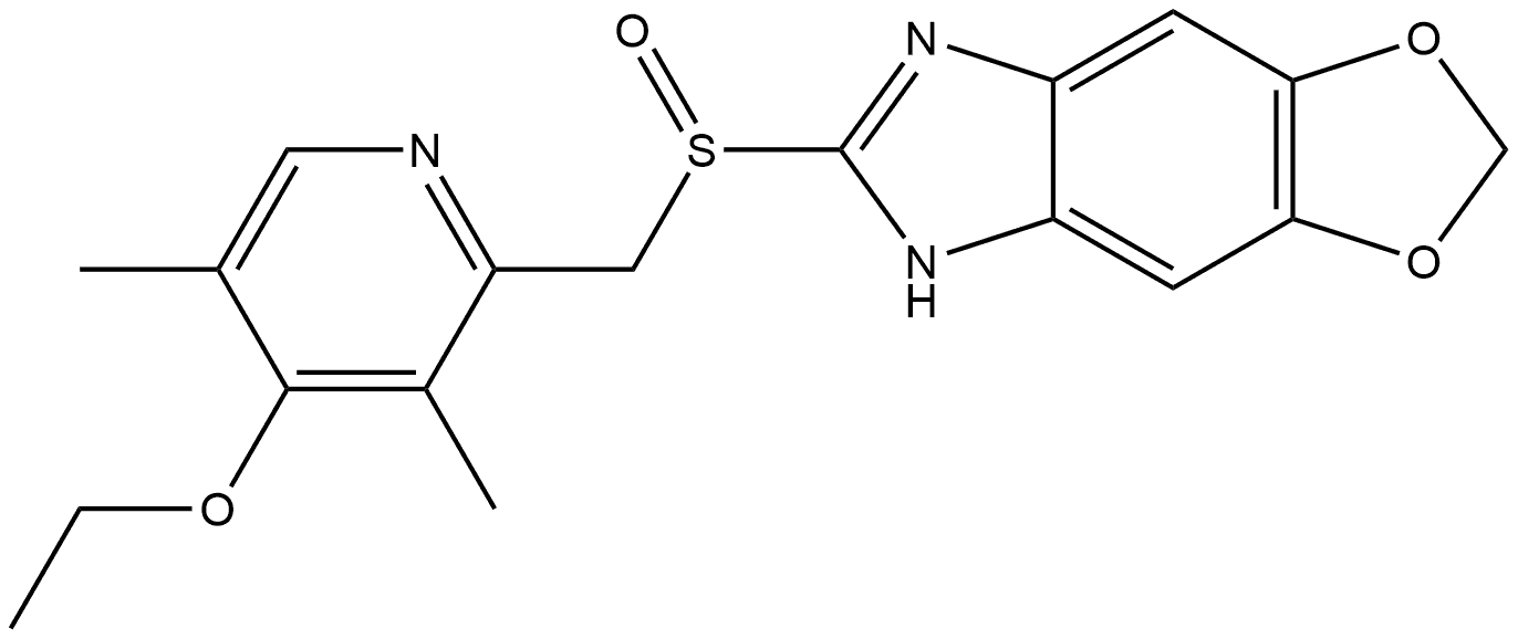 安奈拉唑杂质21 结构式
