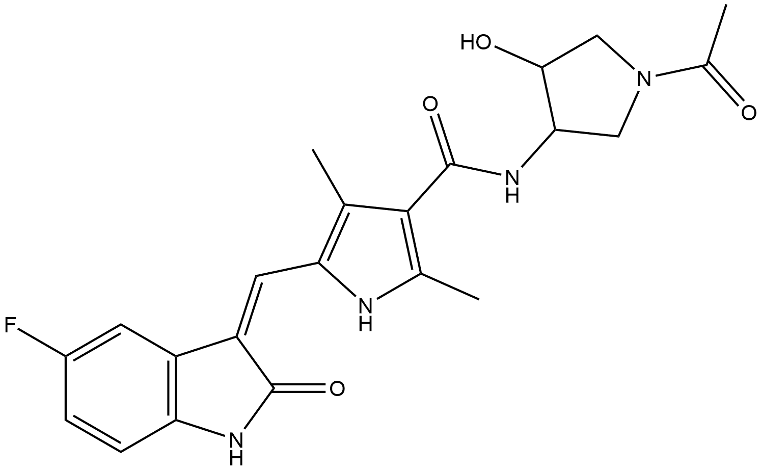 Vorolanib Impurity 19 Struktur