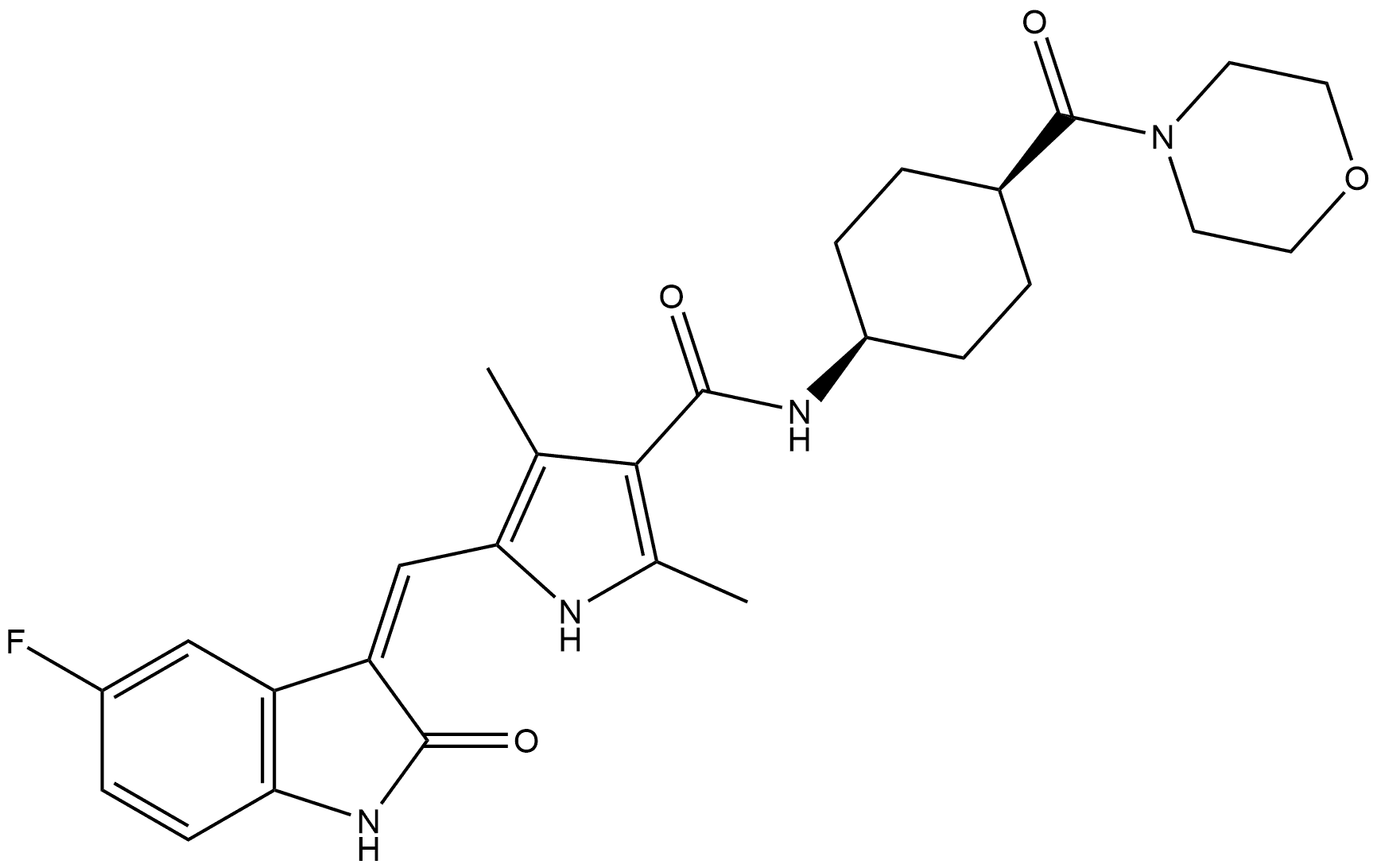 Vorolanib Impurity 53 Struktur