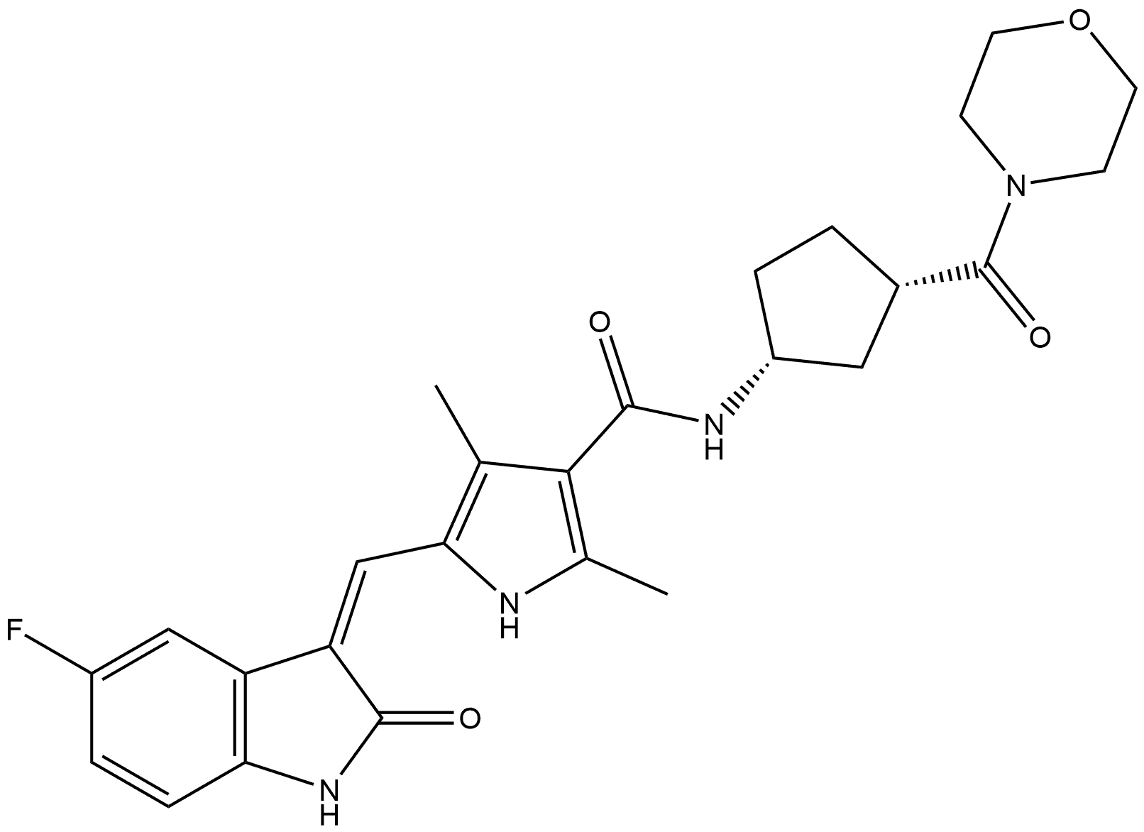 Vorolanib Impurity 50 Struktur