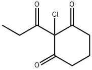 1,3-Cyclohexanedione, 2-chloro-2-(1-oxopropyl)-