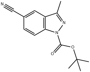 1H-Indazole-1-carboxylic acid, 5-cyano-3-methyl-, 1,1-dimethylethyl ester