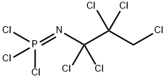 Phosphorimidic trichloride, (1,1,2,2,3-pentachloropropyl)- (7CI,8CI,9CI) Structure