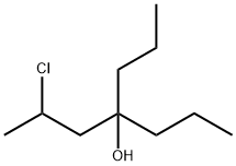4-Heptanol, 2-chloro-4-propyl-