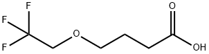 Butanoic acid, 4-(2,2,2-trifluoroethoxy)- Struktur