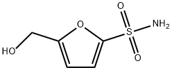2-Furansulfonamide, 5-(hydroxymethyl)- Struktur