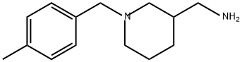 [1-(4-METHYLBENZYL)-3-PIPERIDINYL]METHANAMINE, 1017399-77-7, 结构式