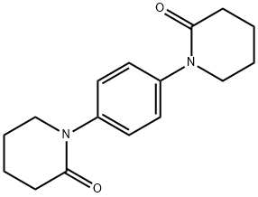 2-Piperidinone, 1,1'-(1,4-phenylene)bis- Struktur