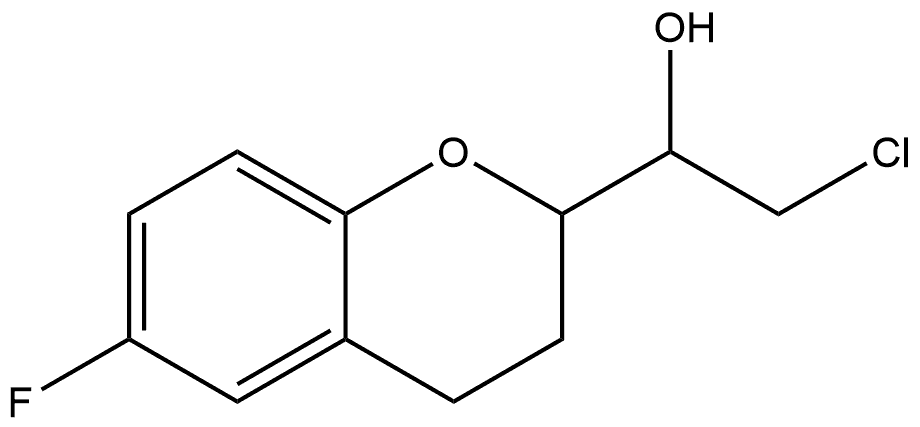 2H-1-Benzopyran-2-methanol, α-(chloromethyl)-6-fluoro-3,4-dihydro-
