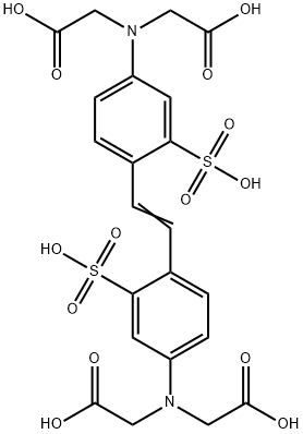 4,4''-Diamino-2,2''-disulfostilbene-N,N,N''N''-tetraacetic acid disodium salt Structure