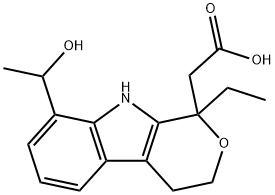 8-(1-Hydroxyethyl)etodolac,101901-08-0,结构式