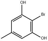 1,3-Benzenediol, 2-bromo-5-methyl- Structure