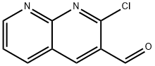 1,8-Naphthyridine-3-carboxaldehyde, 2-chloro-,1019200-44-2,结构式