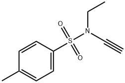 Benzenesulfonamide, N-ethyl-N-ethynyl-4-methyl- Structure