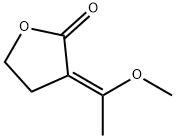 2(3H)-Furanone, dihydro-3-(1-methoxyethylidene)-, (3Z)- 结构式