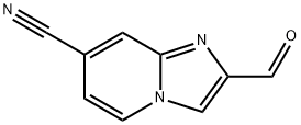 2-formylimidazo[1,2-a]pyridine-7-carbonitrile Structure