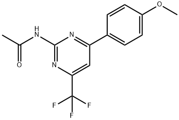 Acetamide, N-[4-(4-methoxyphenyl)-6-(trifluoromethyl)-2-pyrimidinyl]-