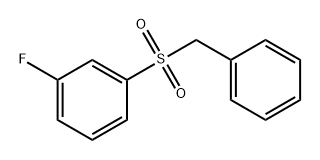 Benzene, 1-fluoro-3-[(phenylmethyl)sulfonyl]-,1020734-56-8,结构式