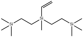 1,1,1,4,7,7,7-Heptamethyl-4-vinyltrisilethylene Structure