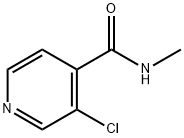 4-Pyridinecarboxamide, 3-chloro-N-methyl- Structure
