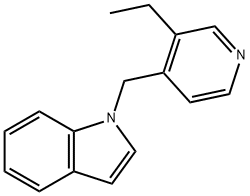 1H-Indole, 1-[(3-ethyl-4-pyridinyl)methyl]-