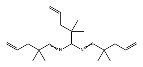 4-Pentene-1,1-diamine, N,N'-bis(2,2-dimethyl-4-penten-1-ylidene)-2,2-dimethyl-