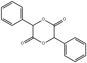 1,4-Dioxane-2,5-dione, 3,6-diphenyl- Structure