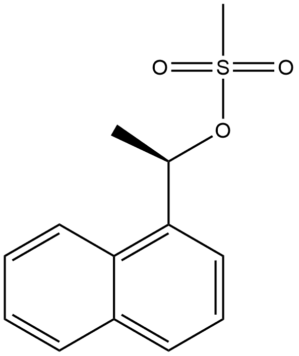 1-Naphthalenemethanol, α-methyl-, 1-methanesulfonate, (αR)-