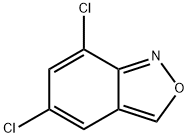 2,1-Benzisoxazole, 5,7-dichloro- 结构式
