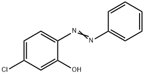 Phenol, 5-chloro-2-(2-phenyldiazenyl)- Struktur