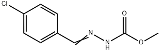 Hydrazinecarboxylic acid, 2-[(4-chlorophenyl)methylene]-, methyl ester