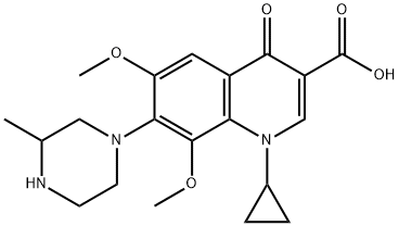 Gatifloxacin Impurity 42 Structure