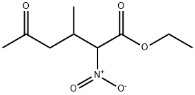 Ethyl 3-Methyl-2-nitro-5-oxohexanoate Structure