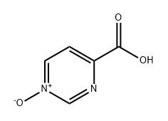 4-Pyrimidinecarboxylic acid, 1-oxide