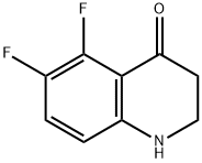 4(1H)-Quinolinone, 5,6-difluoro-2,3-dihydro- Struktur