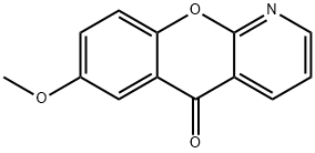 5H-[1]Benzopyrano[2,3-b]pyridin-5-one, 7-methoxy- 结构式
