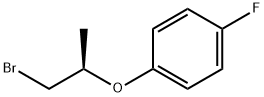 Benzene, 1-[(1R)-2-bromo-1-methylethoxy]-4-fluoro- Structure