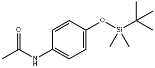 Acetamide, N-[4-[[(1,1-dimethylethyl)dimethylsilyl]oxy]phenyl]- Structure
