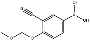 [3-(Cyanomethoxy)-4-methoxyphenyl]boronic acid Structure