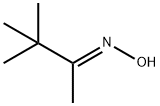 2-Butanone, 3,3-dimethyl-, oxime, (2E)- Struktur