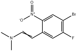 Ethenamine, 2-(4-bromo-5-fluoro-2-nitrophenyl)-N,N-dimethyl-