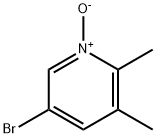 Pyridine, 5-bromo-2,3-dimethyl-, 1-oxide Struktur