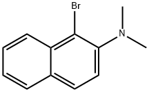 2-Naphthalenamine, 1-bromo-N,N-dimethyl-,103982-38-3,结构式