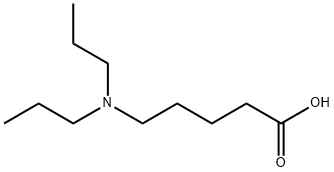 5-(二丙氨基)戊酸 结构式
