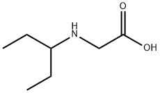 N-(1-Ethylpropyl)-Glycine 结构式