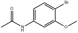 N-(4-溴-3-甲氧基苯基)乙酰胺 结构式