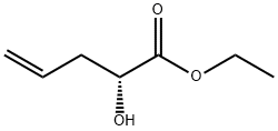 ethyl (2R)-2-hydroxypent-4-enoate,104196-82-9,结构式