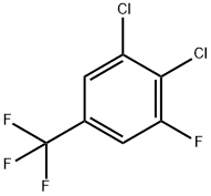 Benzene, 1,2-dichloro-3-fluoro-5-(trifluoromethyl)- Structure